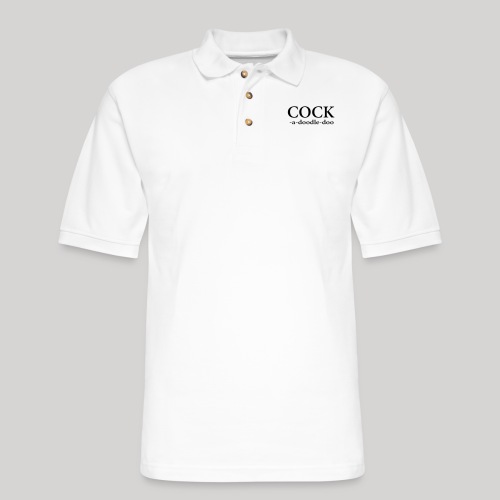 Cock -a-doodle-doo - Men's Pique Polo Shirt