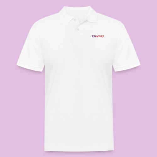 Senior Tuber Logo - Men's Pique Polo Shirt