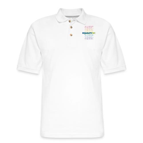 Pride in Equality June 2022 Shirt Design 1 2 - Men's Pique Polo Shirt
