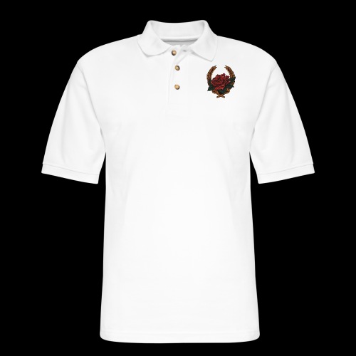 Rose - Men's Pique Polo Shirt