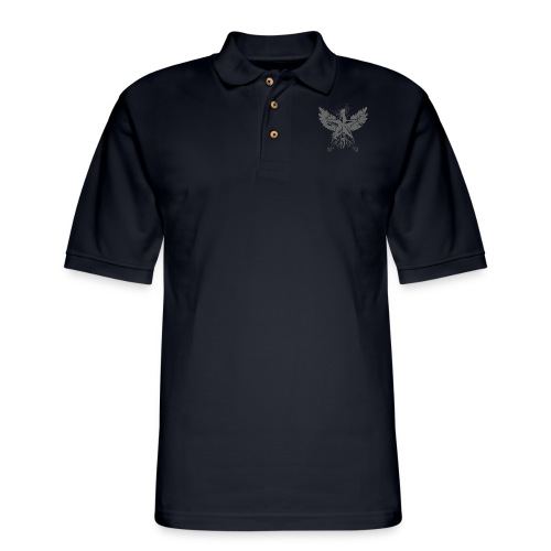 Designer nautical wings - Men's Pique Polo Shirt