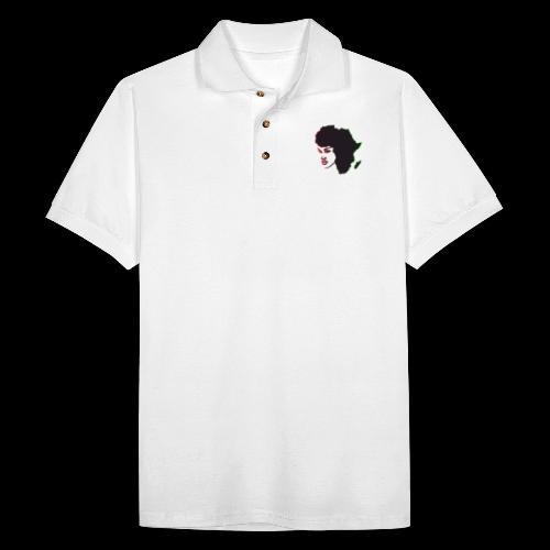 Afrika is Woman - Men's Pique Polo Shirt
