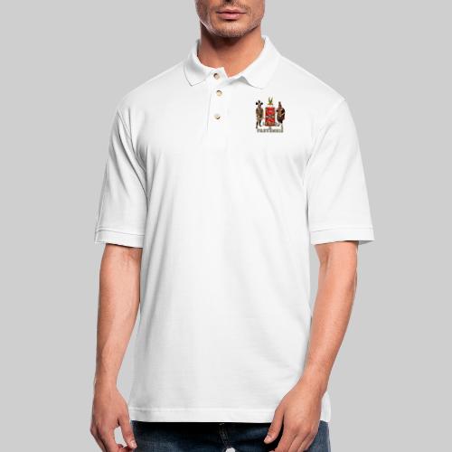 lxf tshirt final - Men's Pique Polo Shirt