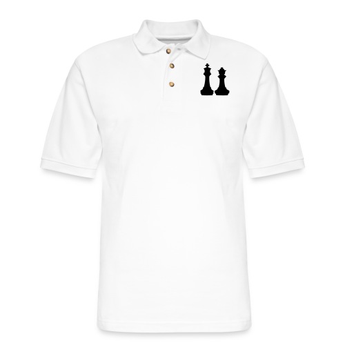 king and queen - Men's Pique Polo Shirt