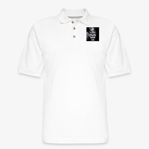 vaping - Men's Pique Polo Shirt