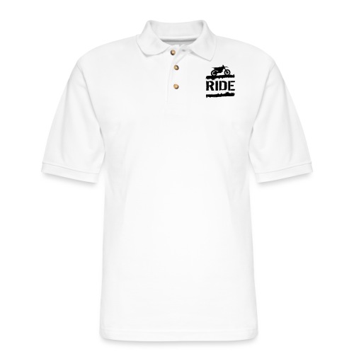 RIDE Dirt - Men's Pique Polo Shirt