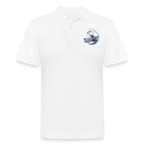 boat & water practice design - Men's Pique Polo Shirt