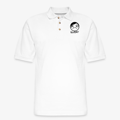 Gloomy Logo FINAL - Men's Pique Polo Shirt