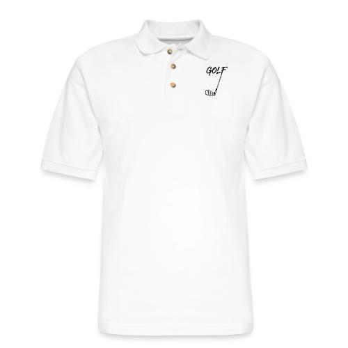 Golf Graphic Tee | Premium Cotton | Sporty Chic 20 - Men's Pique Polo Shirt