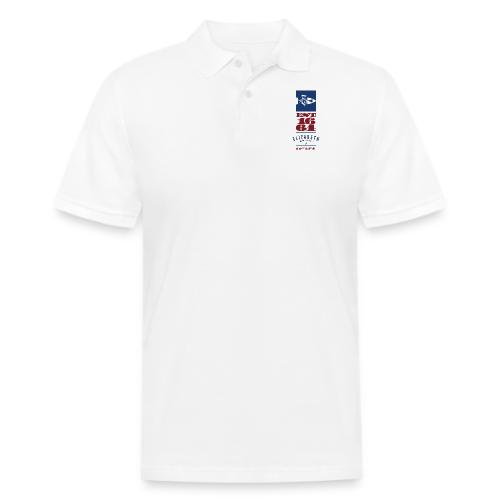 American Original - Rebel E 1664 - RWB - Men's Pique Polo Shirt