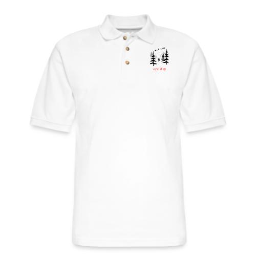 Joyful Tidings Christmas T-Shirt - Men's Pique Polo Shirt