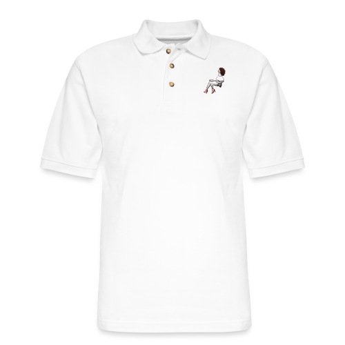 Unbothered - Men's Pique Polo Shirt