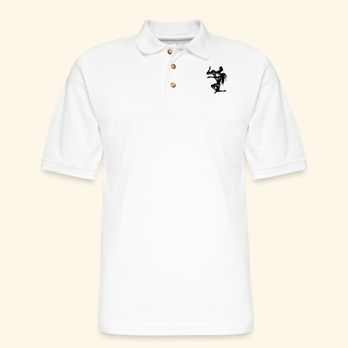 Together: A King & His Queen on Life's Hustle LOVE - Men's Pique Polo Shirt