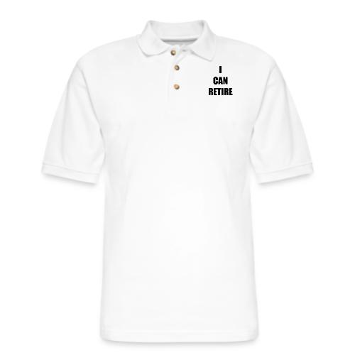 retire - Men's Pique Polo Shirt