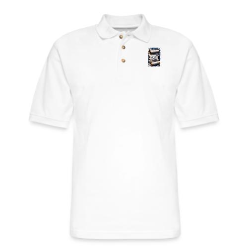 New Year's Resolution T-Shirt - Men's Pique Polo Shirt