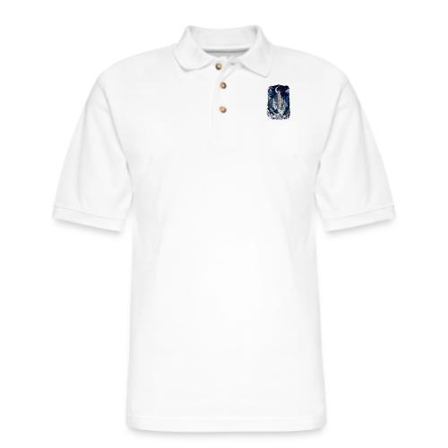 Celestial Winter Temple T-Shirt - Men's Pique Polo Shirt