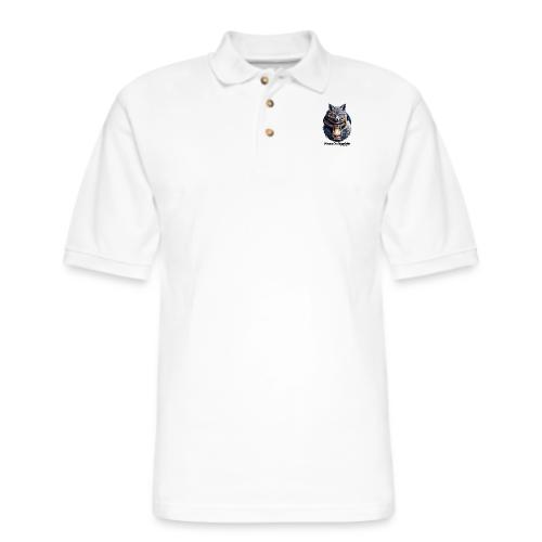 Hygge Ember Fox T-Shirt - Men's Pique Polo Shirt