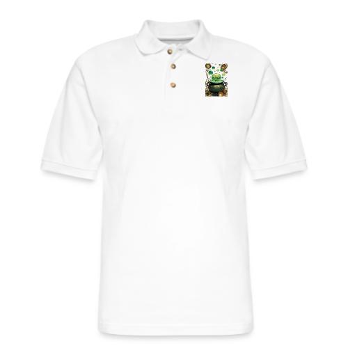 Emerald Excuses Cauldron Graphic Tee - Men's Pique Polo Shirt