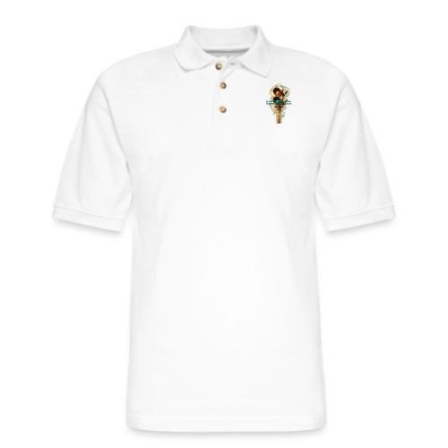 Traffic Light Whisperer T Shirt - Men's Pique Polo Shirt