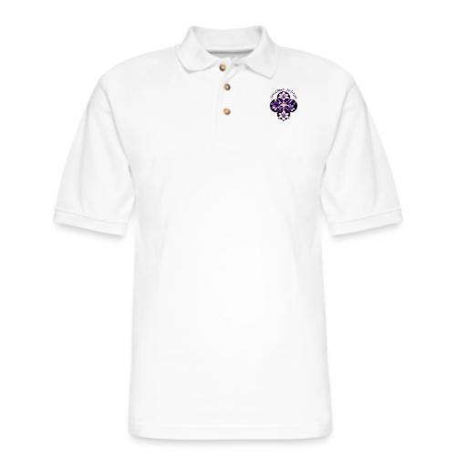 Easter Eternal Bloom Lily Crown T Shirt, Gift - Men's Pique Polo Shirt