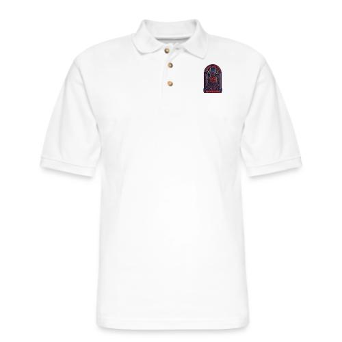 Barcelona Scarlet Pride T Shirt, Vibrant City Gift - Men's Pique Polo Shirt
