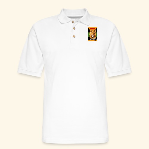 King Lion - Men's Pique Polo Shirt