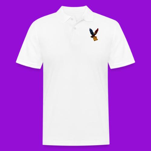 Bill of Rights Bald Eagle - Men's Pique Polo Shirt