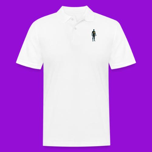 Glowing Chest Personl - Men's Pique Polo Shirt