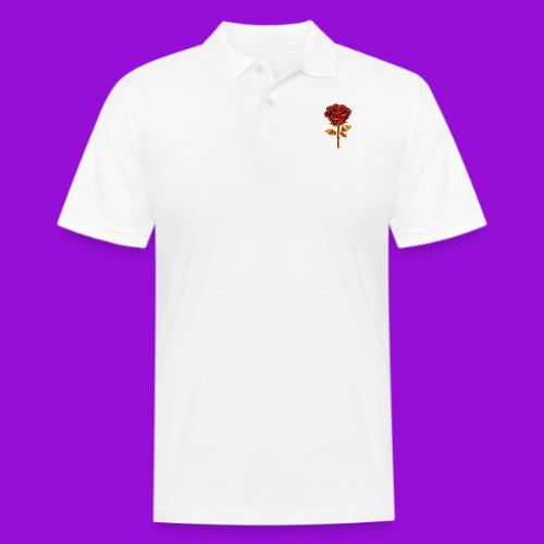 Golden Rose - Men's Pique Polo Shirt