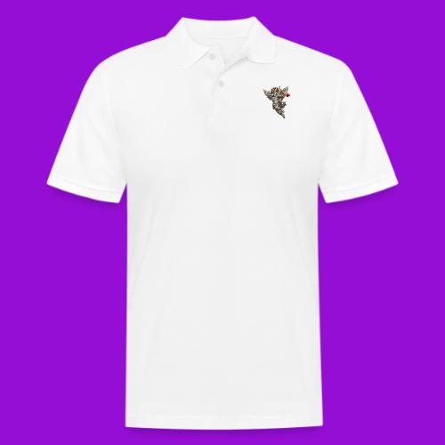 Metallic Cupid - Men's Pique Polo Shirt