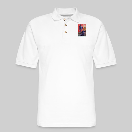 ELF AND KNIGHT - Men's Pique Polo Shirt