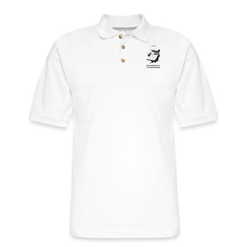 Cosmic Blueprint T-Shirt - Men's Pique Polo Shirt