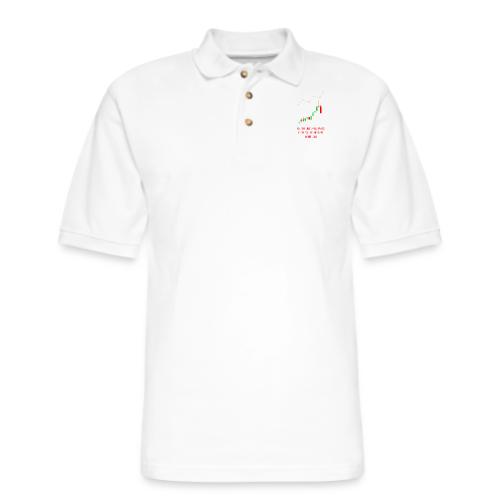 Technical Analysis Trading T-Shirt| Sarcastic - Men's Pique Polo Shirt