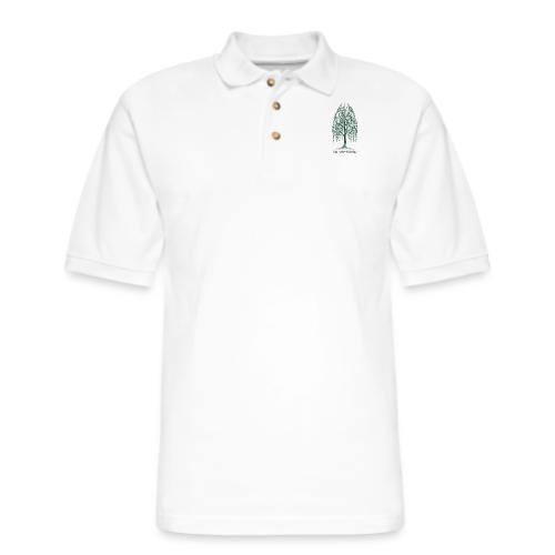 Easter Branches Bow Willow T Shirt, Easter Gift - Men's Pique Polo Shirt