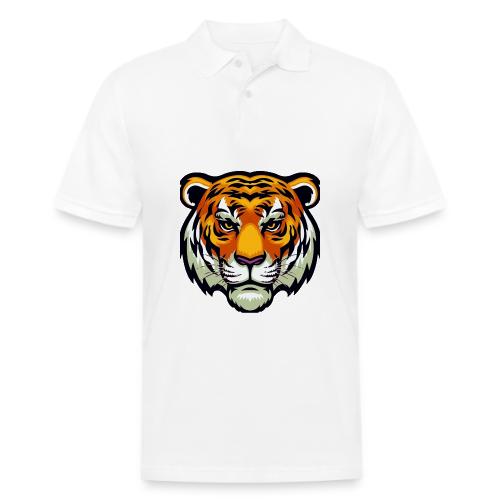 Tiger Fashion Feline Animal, Tiger Willing Success - Men's Pique Polo Shirt