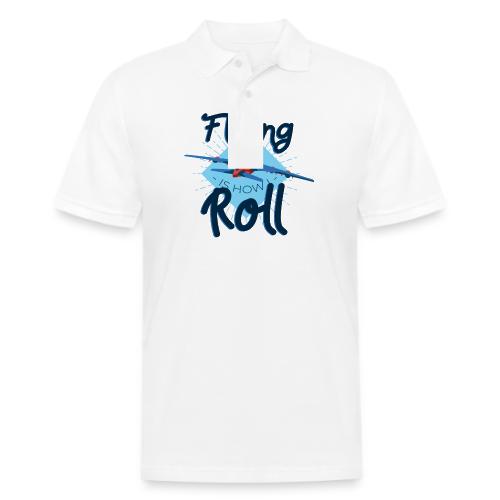 Flying is how I roll - Men's Pique Polo Shirt