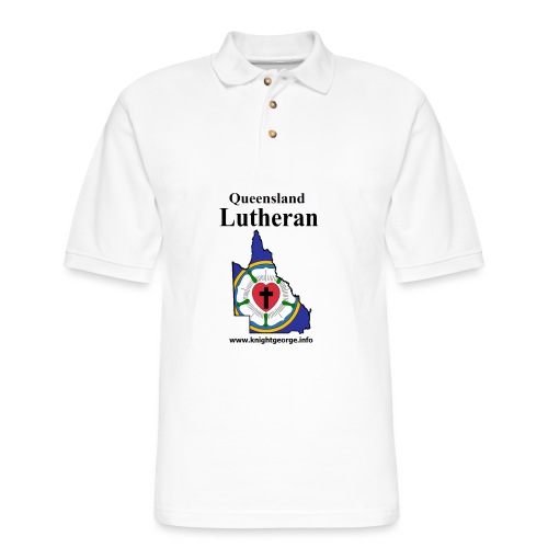 Queensland Lutheran - Men's Pique Polo Shirt