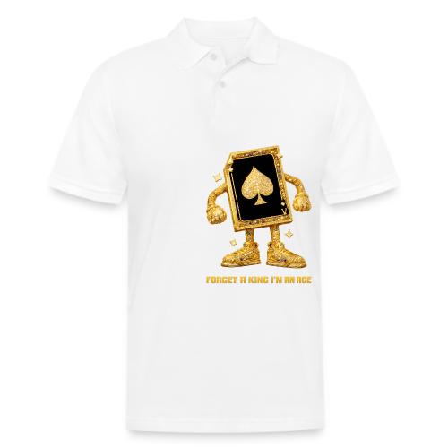 Forget A King I'm An Ace - Men's Pique Polo Shirt