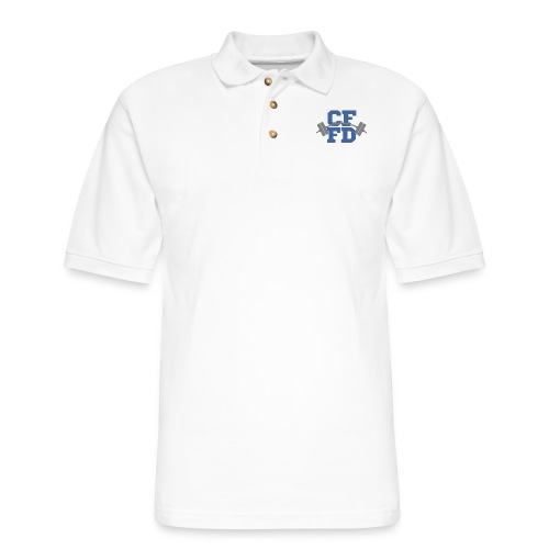 CFFD Barbell Logo - Men's Pique Polo Shirt
