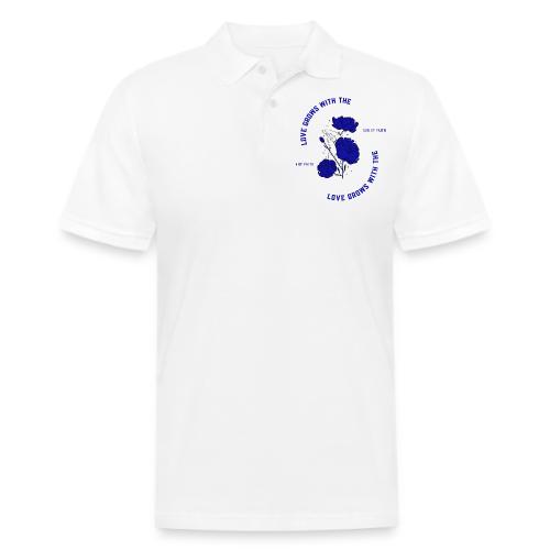 Love Grows With The Sun Of Faith - Men's Pique Polo Shirt