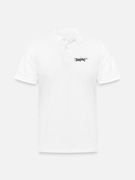 Mosquito - Men's Pique Polo Shirt - white