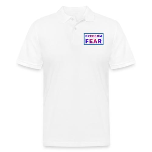 Choose freedom over fear - Men's Pique Polo Shirt