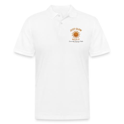 Just Glow With It - Men's Pique Polo Shirt