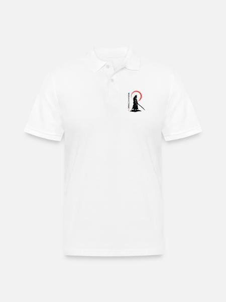 Design_sans_titre_2 - Men's Pique Polo Shirt - white