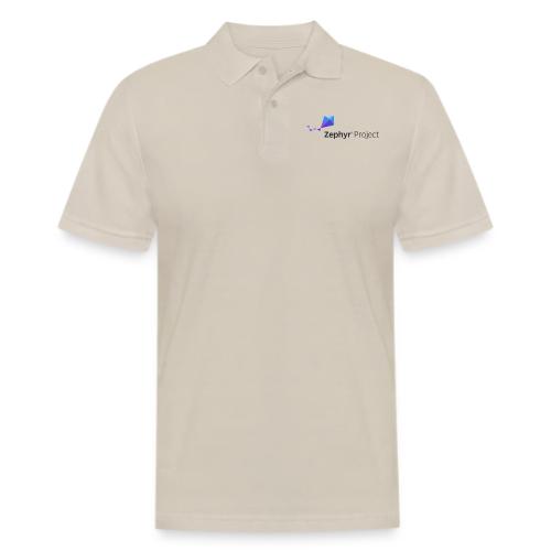 Zephyr Project Logo - Men's Pique Polo Shirt