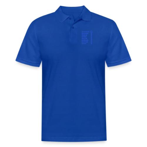 Class of 93 Blue - Men's Pique Polo Shirt