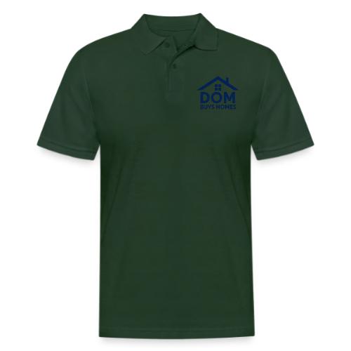 Dom Buys Homes Navy Blue - Men's Pique Polo Shirt