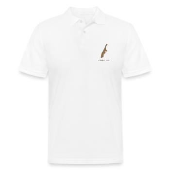 NYC Manhattan Pride - Men's Pique Polo Shirt - white - Front