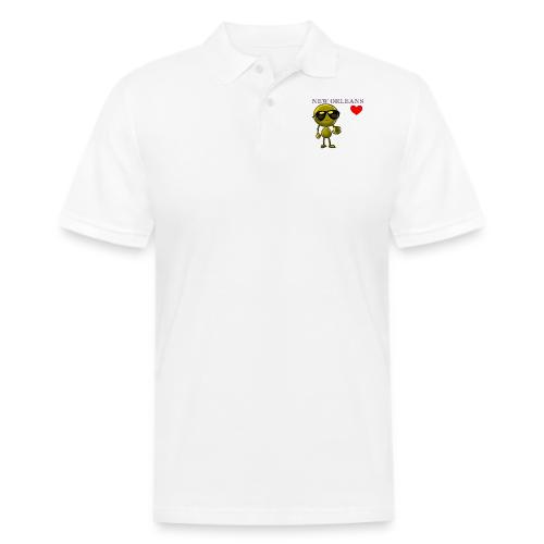 Smoon City_New Orleans - Men's Pique Polo Shirt