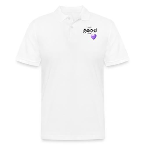 Smoon City_See the Good in Others - Men's Pique Polo Shirt